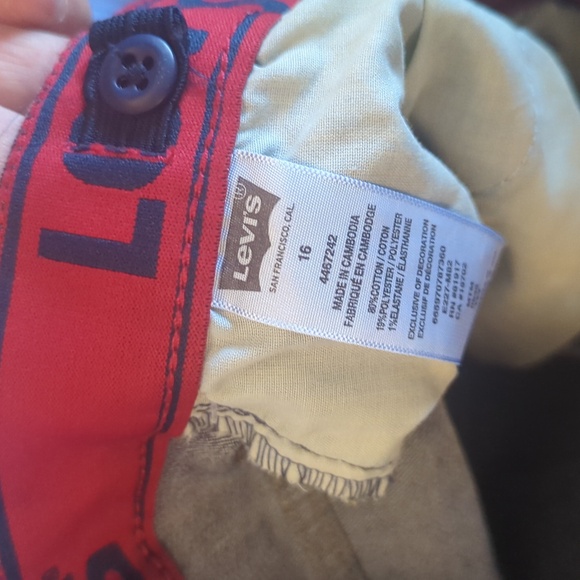 Youth sz 16 Levi's Denim Jeans Boy/Girl - Picture 6 of 7